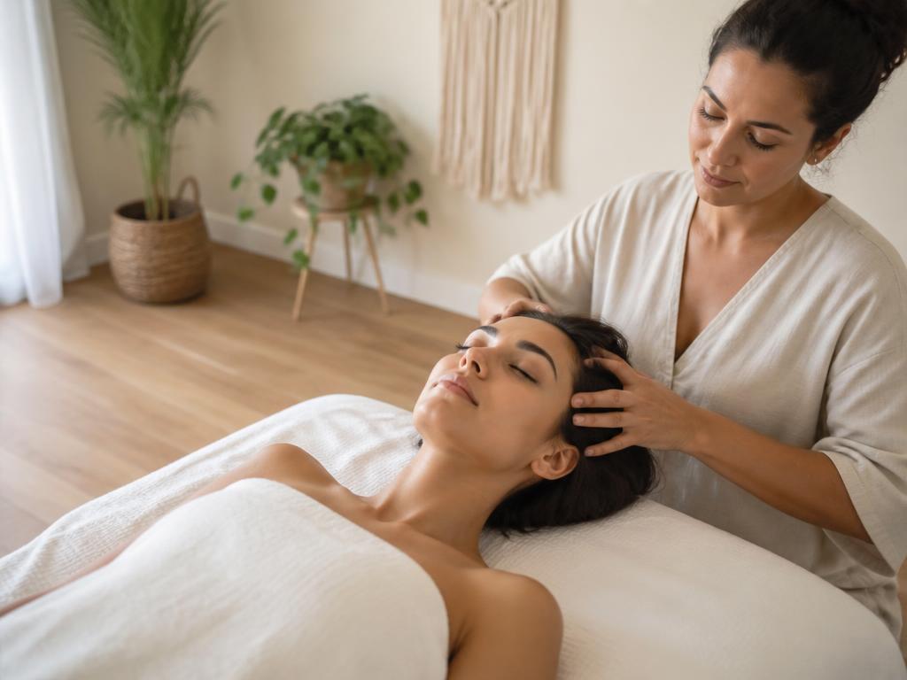 Massage crânien